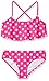 Kanu Surf Girls' Suzie Polka Dot Flounce Bikini Swimsuit