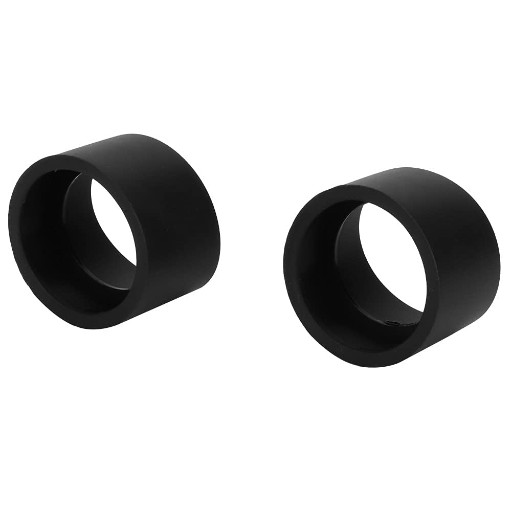2PCS Eyepiece Cover Eyepiece Binocular Eye Cups Replacement Soft Rubber 36mm Diameter Stereo Microscope Accessory for Stereo Microscope(Flat Angle) (KP-H1 bevel)-image-36