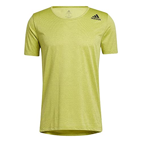 T-shirt adidas Aero Flow PB jaune respirant running homme M
