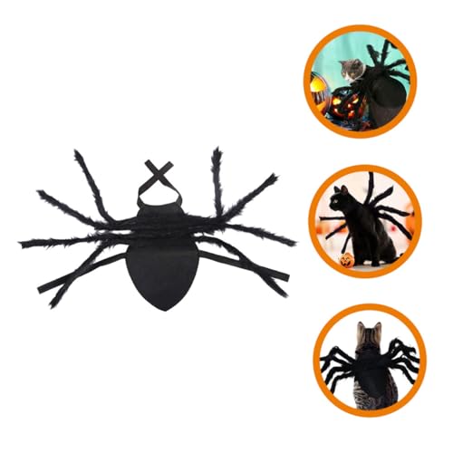 Disfraz Arnes Araña Halloween para Perros y Gatos miniatura 3