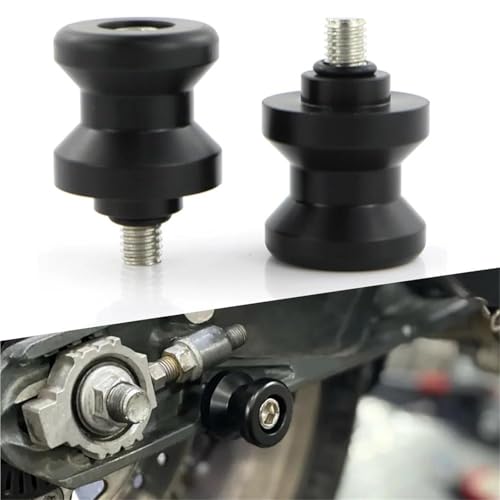 Bobinas plástico M8 protegen basculante Katana y DL650 ante caídas 3