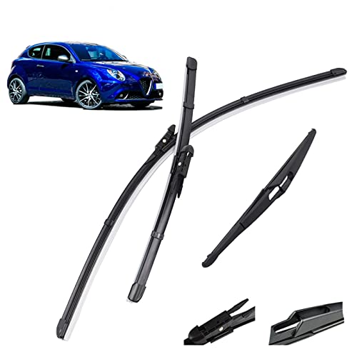 Essuie-Glaces Alfa Romeo Mito | Fini les traces et bruits sur votre pare-brise 26"15"12"