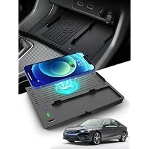 CarQiWireless Wireless Charger for Honda Civic 2026 2025 2024 2023 2022,Automotive Center Console Organizer Wireless Charging Pad for 2022-2026 Honda Civic Sport Accessories