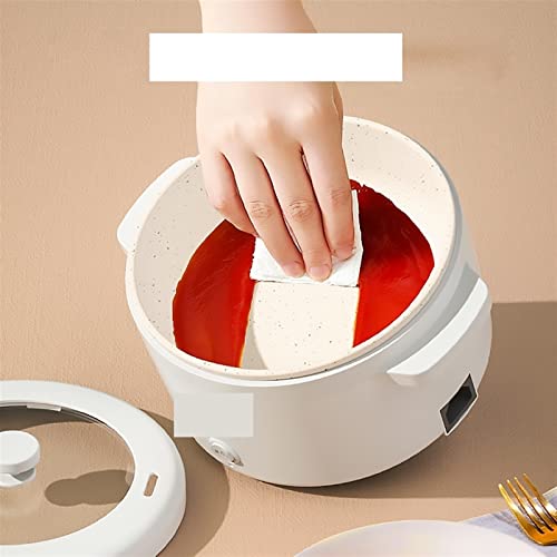 Compact Rice Cooker for Student Dorms - Multi-Functional Electric Frying Pan with Non-Stick Small Hot Pot - Image 5