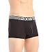 2(x)ist mens Shapewear Maximize No-Show Trunk,Black,Medium