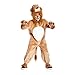 Produktbild Kostümplanet® Löwenkostüm Kinder mit Mähne und Pfoten Löwen Kostüm Verkleidung Löwe Kinderkostüm Fasching Jungen Tierkostüm Kind Karneval Größe 104