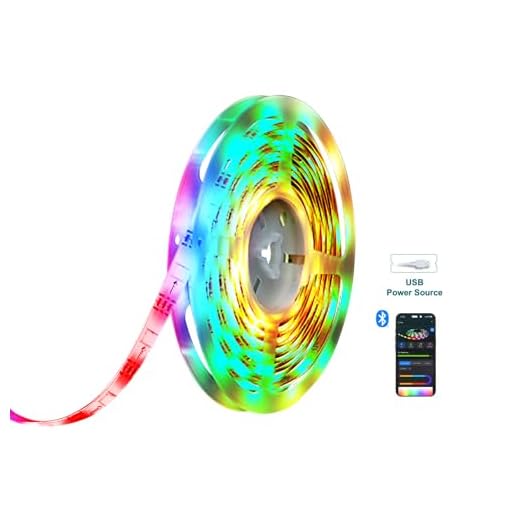 Smart RGB LED Strip Lights with Timer