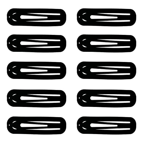 10PCS LuenHego Metal Snap Hair Clips Cover