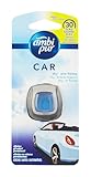AMBI PUR Aire Fresco Ambientador De Clip Para Coche 2 Ml, Para Eliminar Olores En El Coche, color Multi6x3x16 cm, 100 ml