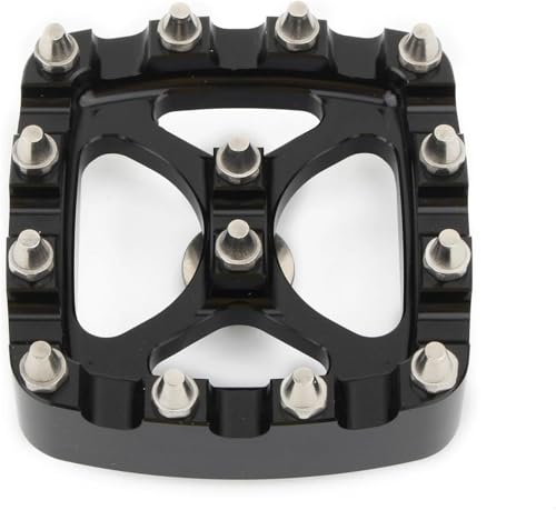 Repose-pédales pour Softail noir anti-glisse moto MX tout-terrain