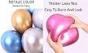 Latex Balloons Pack for Birthday, Party & Event Decoration | Thick Helium & Air Fill Balloons | Matte Finish Celebration Balloons (SkyBlue, Pack of 50) gallery image