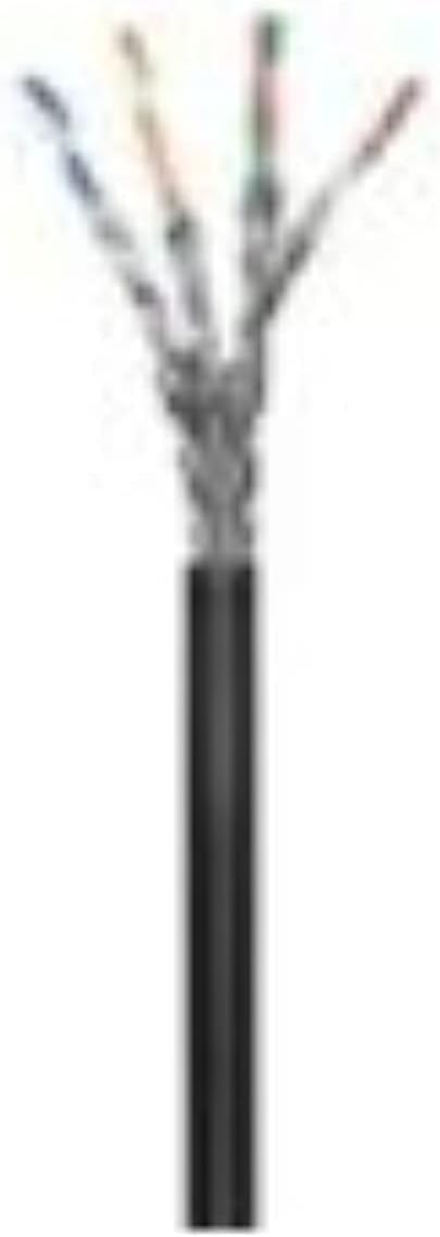 MicroConnect 100 m CAT6 100 M CAT6 S/FTP (S-STP) Network Cable – Black (100 m Network Cable CAT6 S/FTP (S-STP), Black)
