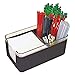 Napkin Holder Plastic Deluxe Black, 9.75"Length x 6" width x 4.25" height BR0002