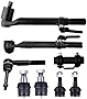 AMFULL New Assembly 8-PC Upper Lower Ball Joint Outer Tie Rod End Front Tie Rod Adjusting Sleeve Replacement For 2005-2009 For Ford For F-250 Super Duty 2005-2010 For Ford For F-350 Super Duty