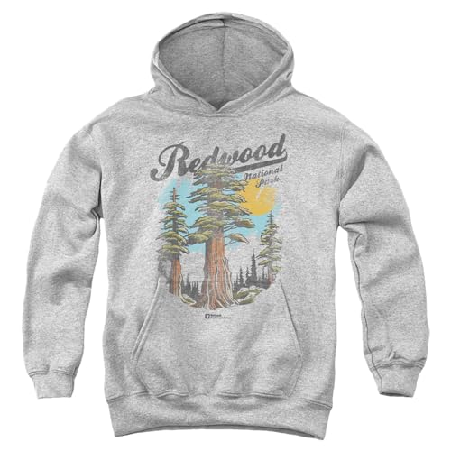 Redwood National and State Parks Vintage Youth Kids Boy/Girls Pull-Over Hoodie