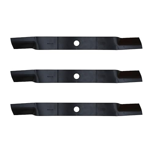 Miniatura 4 de RAParts (3) cuchillas para cortacésped con acabado de madera, se adapta a la cubierta de 72 pulgadas, sustituye a 13404 13404KT