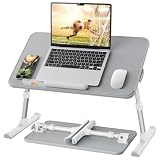 SAIJI Non-Slip Leather Lap Desk