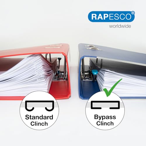 Rapesco 1688 Stapler Flat Clinch Black - 2