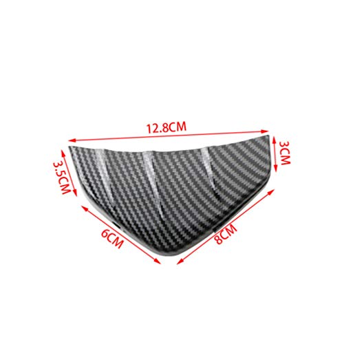 Wakauto 4Pcs Spoiler de Carroceria de Carro Universal Modificado Pára-Choque Traseiro Canard Spoiler