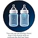 Philips AVENT SCF400/34 Anti-Colic Bottle with Insert 4oz 3pk, Clear