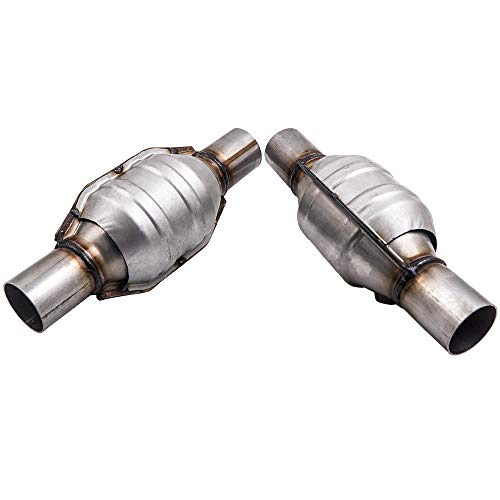 Flujo frontal inoxidable 2,25" 13'' para sistema de escape de coche 53005 3