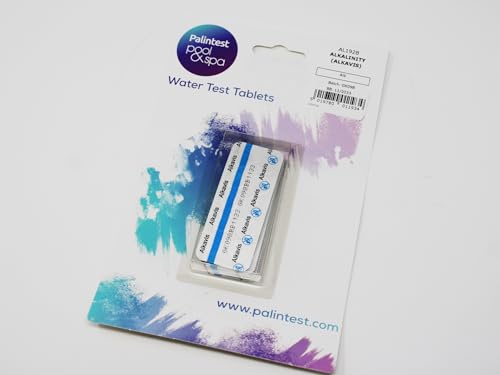Palintest Alkalinity (Alkavis) Tabletas para piscinas, spa, jacuzzis y más test all water