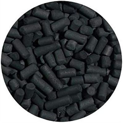 Miniatura 3 de Pellets de carbón activado virgen de alta calidad de 50 libras para acuario, pecera, estanque, filtro de arrecife, medios de filtro a granel con 2