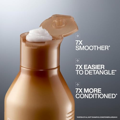 Redken, Voor Droog en Breekbaar Haar, Revitaliseert en Hydrateert, Met Arganolie, All Soft Conditioner, 300 ML - Afbeelding 3