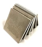 Welding Kit - 5052 Aluminum Cube - MIG, TIG, Arc, Stick, Gas - 2 Inch by 1/8 Inch Coupons - Practice Training DIY Beginner to Expert - Chapman & Adams (CNA Fabrication)