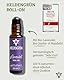 Heldengrün® BIO Roll-On Lavendel [100% NATURREIN] Dermatologisch getestet - 2-in-1: Duft & Pflege - Lavendelöl Roll-On mit Jojoba- & Mandelöl - Ideal am Abend
