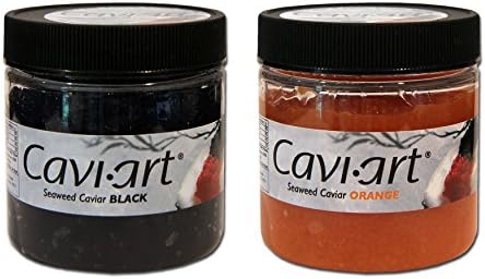 Cavi-Art - Vegan Seaweed Caviar - 2-Flavor Combo Pack