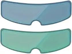 Película Antiembaçante para Capacete de Moto – Lente HD à Prova de Chuva, Proteção Total para Visor, Evita Embaçamento, Compatível com Todos os Capacetes