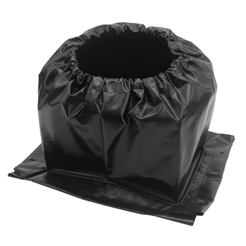 llguz 48133 Lawn Mower Hard Top Boot for Agri-Fab Lawn Vac, Lawn Mower Hard top Vacuum Boot Replacement, Black 1 Pack