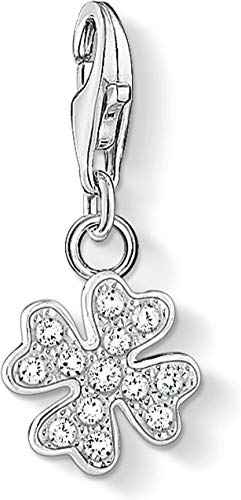 THOMAS SABO Charm-Anhänger Kleeblatt 925 Sterlingsilber