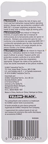 Dewalt Dw1905 5/64-Inch Gold Ferrous Oxide Split Point Twist Drill Bit, 2-Pack #TOP4