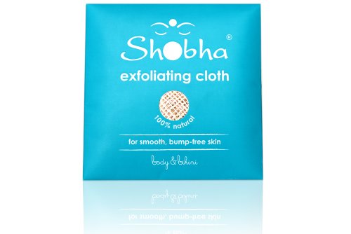 Shobha Exfoliating Cloth – Reusable Natural Body Scrubber – Remove Dead Skin And Prevent Ingrown Hairs – Washcloth Suitable For Sensitive Body And Bikini Areas – Shower Loofah Alternative #TOP1