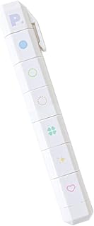 Handheld Stamp Device with Varied Themes Designed for Structured Note Taking and Artistic Journals Scrapbooking Stamp