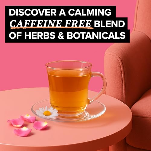 TAZO Calm Chamomile Herbal Tea Bags, Caffeine Free Blend, 16 Total Tea Bags