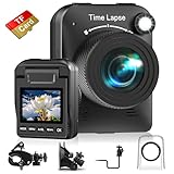 Time Lapse Camera, 4K Timelapse Outdoor Construction Camera with 3 Mount, Waterproof Housing, SD Card for Construction Sites, House Building, Plant Growth