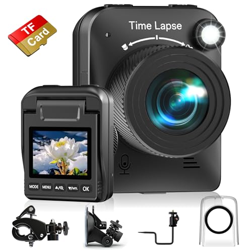 Time Lapse Camera, 4K Timelapse Outdoor Construction Camera with 3 Mount, Waterproof Housing, SD Card for Construction Sites, House Building, Plant Growth