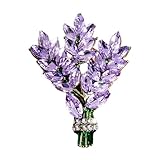 DIANX ラベンダー ブローチ エレガント パープルブーケ レディース スーツ ジャケット アクセサリー 卒業式 入学式 結婚式 セレモニー 胸飾り ギフト