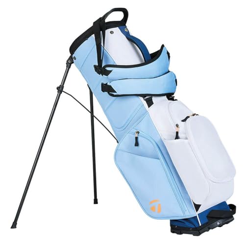 TaylorMade Golf Flextech Stand Bag White/Light Blue - Thumbnail 2