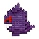 Nanoblock NBPM007 Pokemon Gengar, Colourful, Bandai