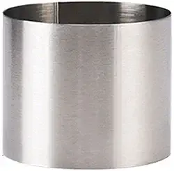 Molde de anel de bolo 5/6/8/10 cm de aço inoxidável cortador de ferramenta de cozimento forma redonda utensílios de cozinha para pastelaria (diâmetro 5 cm)
