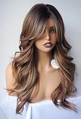 Brown with dark root