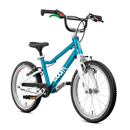 Image of woom GO 3 & GO 3 AUTOMAGIC Kids Bike, 16 Inch Lightweight, Ages 4-6