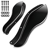 Fitment - Fairing air deflectors are compatible with Harley Davidson touring 2008-2013 Street Glide, Electra Glide, and Tri Glide models. NOTE: 3 Holes Fit for 1996-2013 Electra Glide Street Glide Trike Glide, 4 Holes Fit for 2008-2013 Electra Glide ...