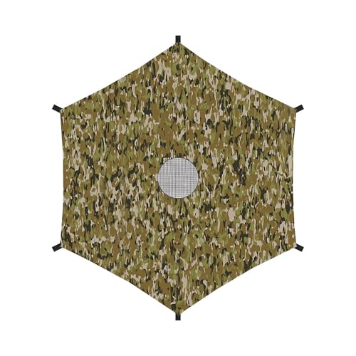 Cubierta para Trampolín, Cubierta Protectora Solar para Exterior De 1.8m A 4.8m, Accesorio Sombrilla Solar 2.5m-5m Repuesto Fácil Instalación Cubierta Exterior para Jardín y Áreas Exteriores