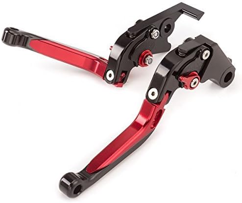 FXCNC CNC Aluminum Folding Extendable Adjustable Brake Clutch Levers for LIFAN KP 150 MINI LF150-5U KP150