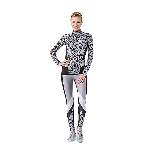 Maillot de survêtement femme anti-froid et sweatshirt de sport stretch confortable